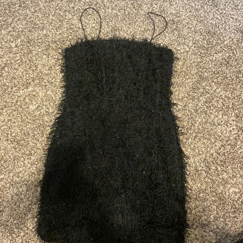 Black sparkle dress
